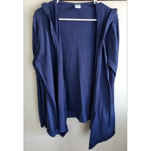 Old Navy Go Dry Active Hooded Cardigan